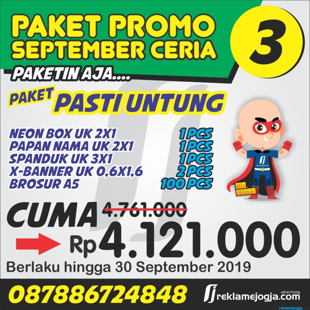 Paket Reklame Pasti Untung