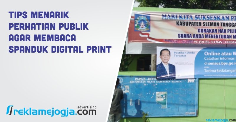 Media Promosi Spanduk Digital Print