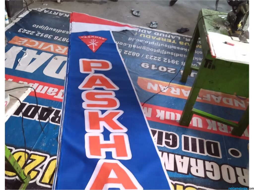 umbul umbul sablon TNI