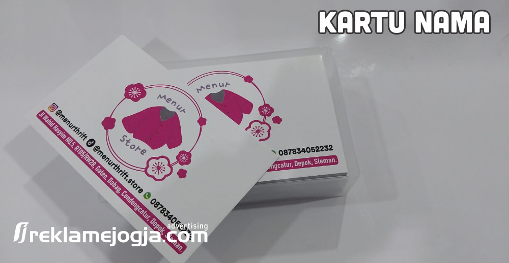 Kartu nama jogja